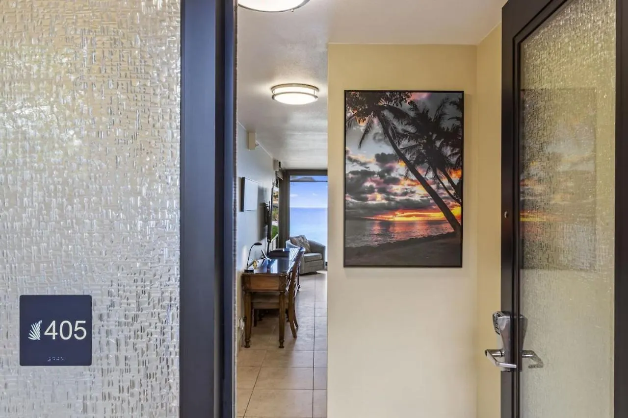 Apartment Ferienwohnung Ocean Front Gorgeous Views Kahana USA