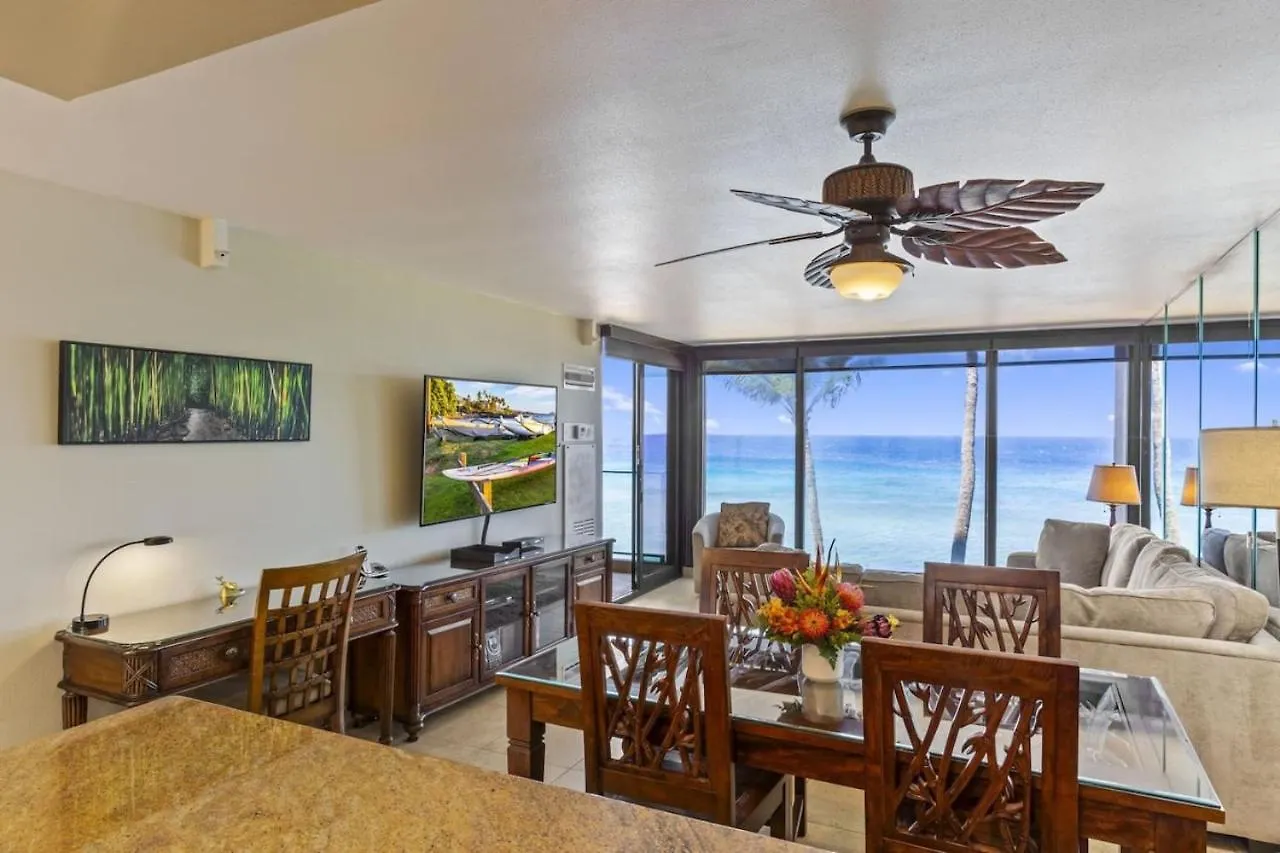 Ferienwohnung Ocean Front Gorgeous Views Kahana Apartment