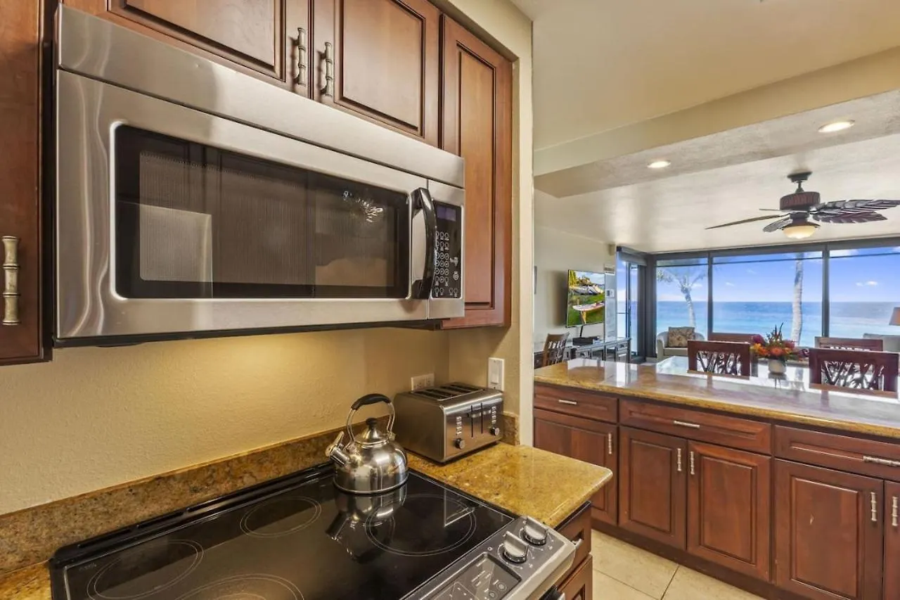 Ferienwohnung Ocean Front Gorgeous Views Kahana Apartment