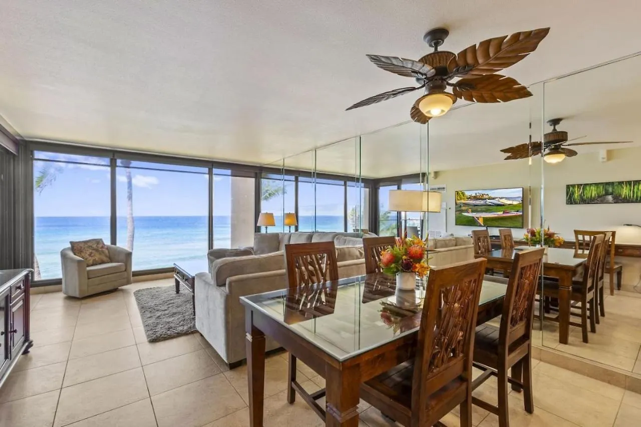 Apartment Ferienwohnung Ocean Front Gorgeous Views Kahana